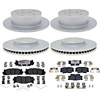 KIT1-210513-1177 Front and Rear Brake Disc and Pad Kit, Element3 EHT Series