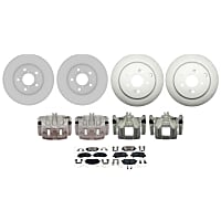 KIT1-210516-660 Element3 Series Front and Rear Brake Disc and Caliper Kit, 4-Wheel Set