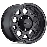 KM52268080700 Aluminum Matte Black Wheel, 16 in. X 8 in., 8 x 6.5 in. Bolt Pattern