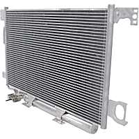 A/C Condenser, With Receiver Drier