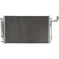A/C Condenser, Sedan/Coupe, 4/6 Cyl. 2.5L/3.5L Engines
