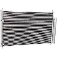 A/C Condenser, With Receiver Drier