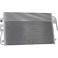A/C Condenser, Excludes Hybrid, Automatic Transmission, With Integrated Oil Cooler