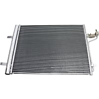 A/C Condenser, With Receiver Drier