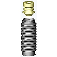 SB101 Shock and Strut Boot - Black, Strut boot, Direct Fit, Sold Individually