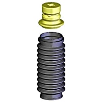 SB108 Shock and Strut Boot - Black, Strut boot, Direct Fit, Sold individually