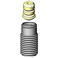 SB111 Shock and Strut Boot - Black, Strut boot, Direct Fit, Sold individually