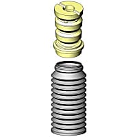 SB114 Shock and Strut Boot - Black, Strut boot, Direct Fit, Sold individually