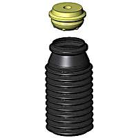 SB126 Shock and Strut Boot - Black, Strut boot, Direct Fit, Sold individually