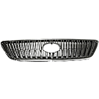 Grille, Chrome Shell with Painted Dark Gray Insert, Base Model, Japan Built Vehicle