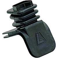 15510 Universal, Clutch Shaft Dust Boot - Black Rubber