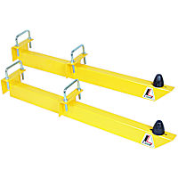 20475 Universal, Traction Bars - Powdercoated Yellow Steel  Kit