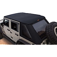 14925 Soft Top - Frameless Design Black