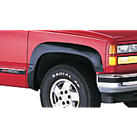 40904-01 Front and Rear, Driver and Passenger Side OE Style Series Fender Flares, Black