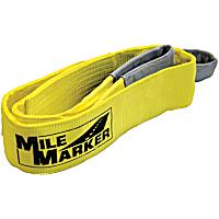 19406 Tow Strap - Yellow, Nylon, Universal, Sold Individually