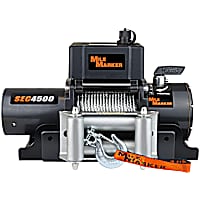 76-50115BW Winch - Electric, 4500 lbs., Steel, Direct Fit