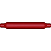 13125 Red Muffler - Direct Fit