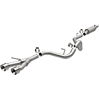 15215 Street Series - 2013-2017 Hyundai Veloster Cat-Back Exhaust System - Made of Stainless Steel