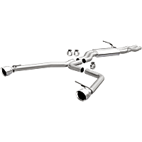15378 MF Series - 2014-2017 Audi Q5 Cat-Back Exhaust System - Made of Stainless Steel
