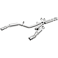 16734 Competition Series - 2005-2006 Pontiac GTO Cat-Back Exhaust System - Made of Stainless Steel