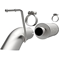 17126 Off Road Pro Series - 1991-1995 Jeep Wrangler Cat-Back Exhaust System - Made of Stainless Steel