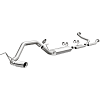 19421 Cat-Back Exhaust System, 8, 5.6, Made of Stainless Steel, Competition Series