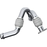 FAL2313 Turbo Pipe - Natural, Aluminized Steel, Direct Fit, Sold individually