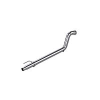 S5201409 Muffler Delete Pipe - Made of 409 Stainless Steel, Direct Fit