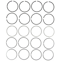 41851CP OE Replacement Series Piston Ring Set - Direct Fit, Set