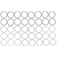 41858CP OE Replacement Series Piston Ring Set - Direct Fit, Set