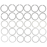 41860CP OE Replacement Series Piston Ring Set - Direct Fit, Set