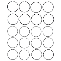 41897CP Piston Ring Set - Set