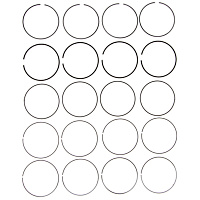 42141CP Piston Ring Set - Set