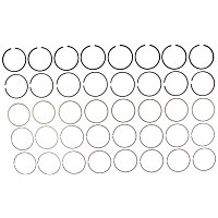 51616CP OE Replacement Series Piston Ring Set - Direct Fit, Set