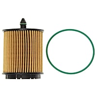 OX 258D Oil Filter - Cartridge, Direct Fit, Sold individually