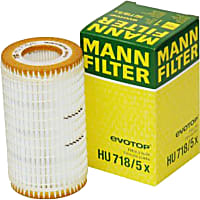 HU7185X Oil Filter - Cartridge, Direct Fit, Sold individually