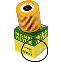 HU 819 x Oil Filter - Cartridge, Direct Fit, Sold individually