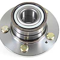 H512197 Rear, Driver or Passenger Side Wheel Hub, 5 Lugs, With Bearing, FWD, Supreme Series