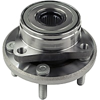H513100 Front, Driver or Passenger Side Wheel Hub, 5 Lugs, With Bearing, FWD, Supreme Series