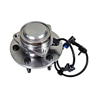 H515054 Front, Driver or Passenger Side Wheel Hub, 6 Lugs, With Bearing, RWD, Supreme Series