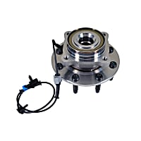 H515098 Front, Driver or Passenger Side Wheel Hub, 8 Lugs, With Bearing,, Supreme Series