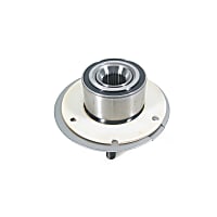 H518502 Front, Driver or Passenger Side Wheel Hub, 5 Lugs, With Bearing,, Supreme Series