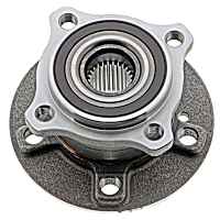 MB10317 Rear, Driver or Passenger Side Wheel Hub, 5 Lugs, With Bearing,, Supreme Series