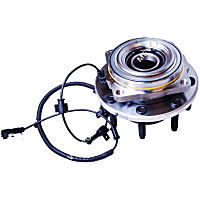 MB40306 Front Wheel Hub, 8 Lugs, With Bearing, 4WD, Supreme Series