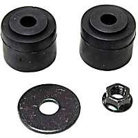 MK3181 Supreme Series Sway Bar Link Bushing - Black, Rubber, Direct Fit, 1-end-link set