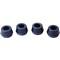 MK90027 Supreme Series Sway Bar Link Bushing - Black, Rubber, Direct Fit, Set of 4