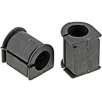 MK90591 Sway Bar Bushing - Rubber, Non-Greasable, Direct Fit, Set of 2
