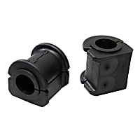 MS508143 Sway Bar Bushing - Black, Rubber, Non-Greasable, Direct Fit, Set of 2