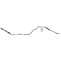 BRHR102 Direct Fit Brake Hydraulic Line Kit, Kit