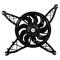 RF338 OE Replacement Radiator Fan, Single fan